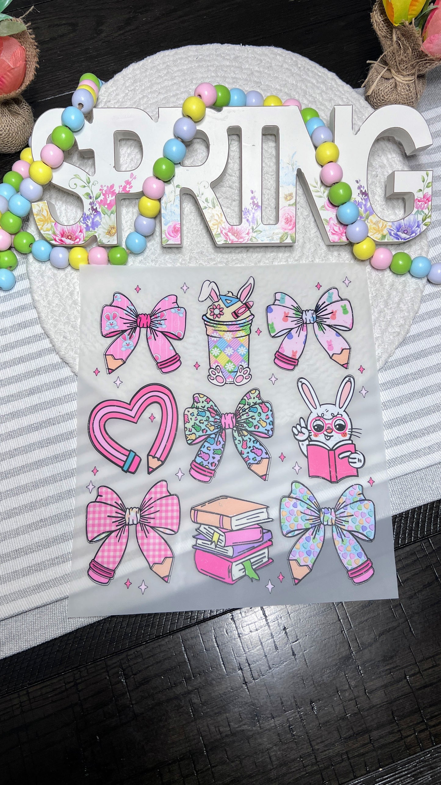 🐰 Easter DTF Transfer Bundle – Ready-to-Press Heat Transfers for Custom Shirts🌸