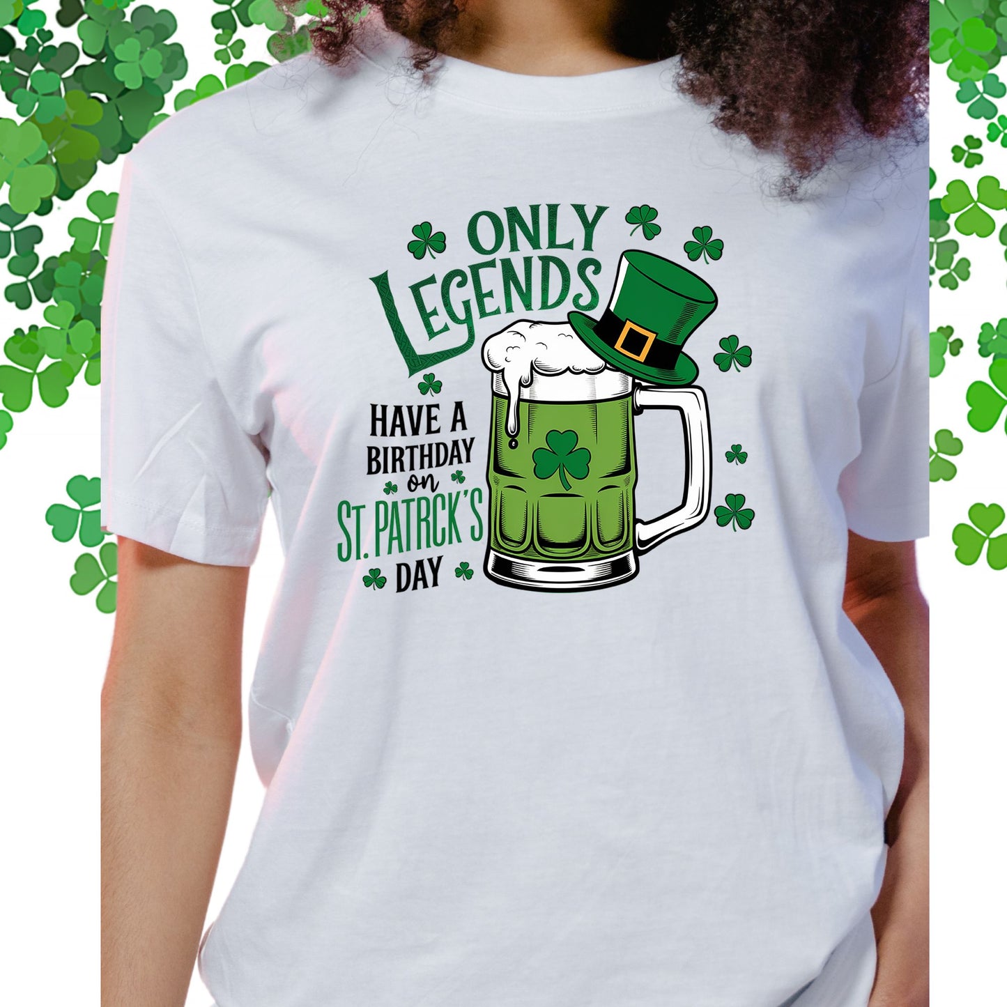 🍀 Only Legends Are Born on St. Patrick’s Day 🍀